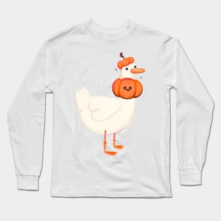 Pumpkin Goose Long Sleeve T-Shirt